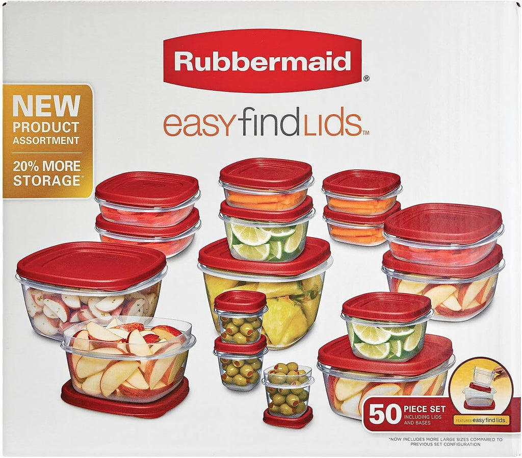 50 Piece Food Storage Containers O3450
