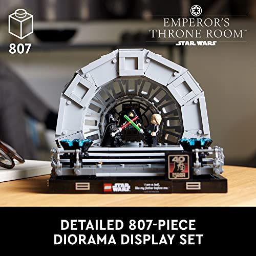 LEGO Star Wars Emperor’s Throne Room Diorama Building Set O987565
