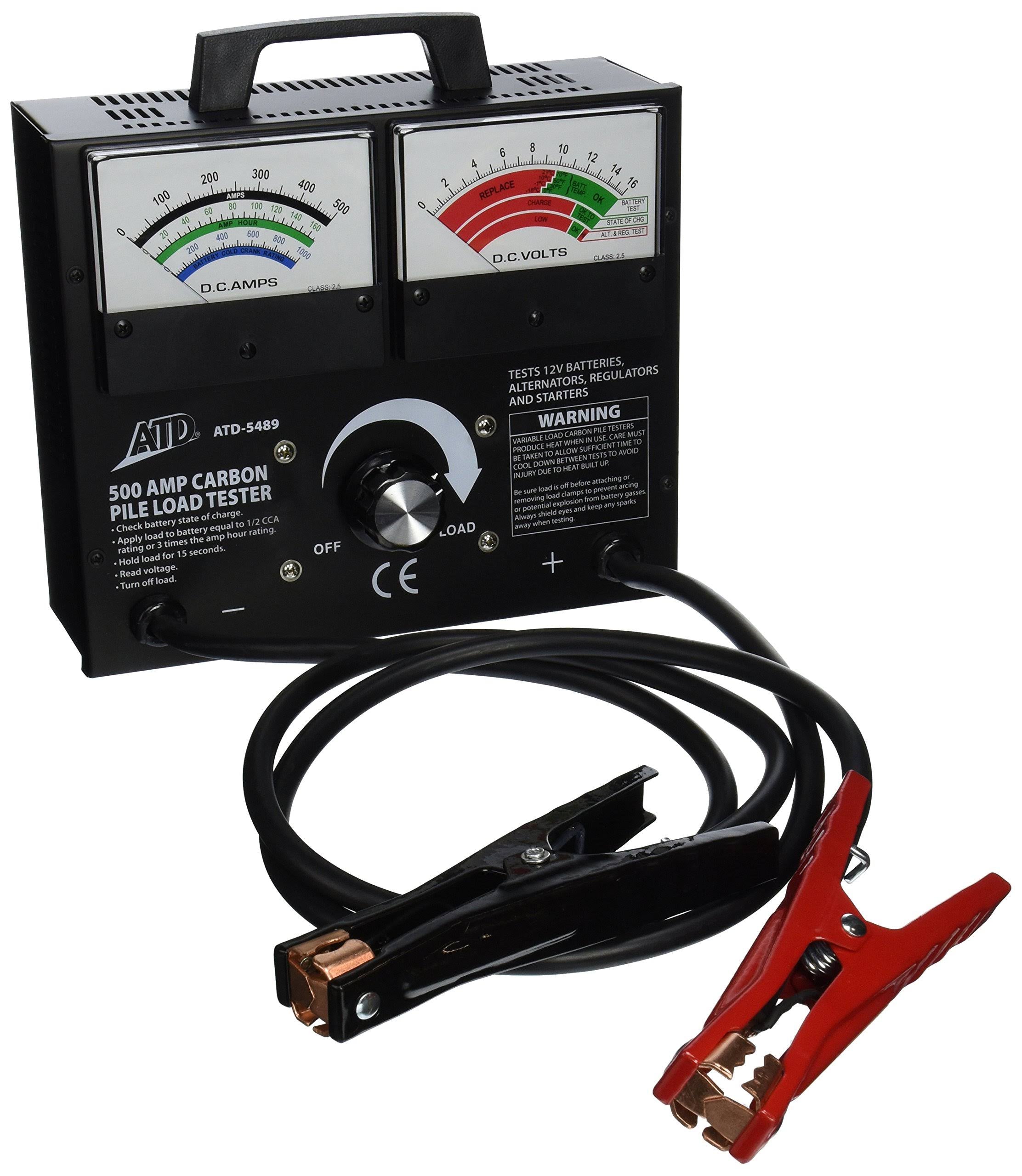 Variable Load Carbon Pile Battery Tester F665