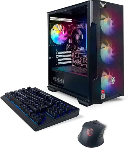 AMD Ryzen 5 5600G 16GB 512GB SSD Desktop Gaming Computer C15982