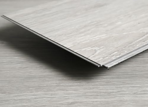 Brown or Grey 5mm Vinyl Flooring Planks, 14 Planks per Box E413261
