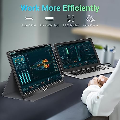 15.6'' FHD 1080P USB C HDMI IPS Portable Monitor P22153