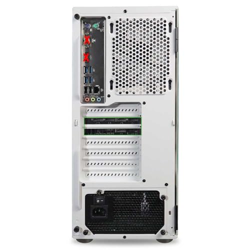 White Gaming PC Desktop Computer N912916