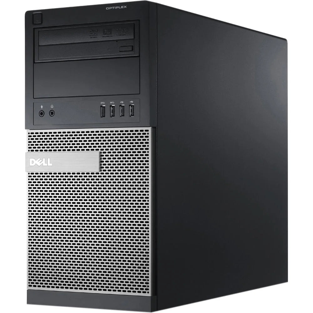 Restored Intel Core i5 16GB Ram 128GB SSD + 2TB HDD Desktop Tower PC W5580