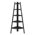 Black Corner Unit Bookcase K771