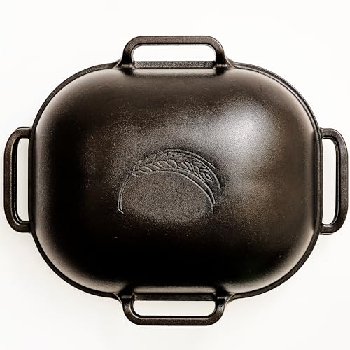 Cast Iron Bread Pan with Lid I516