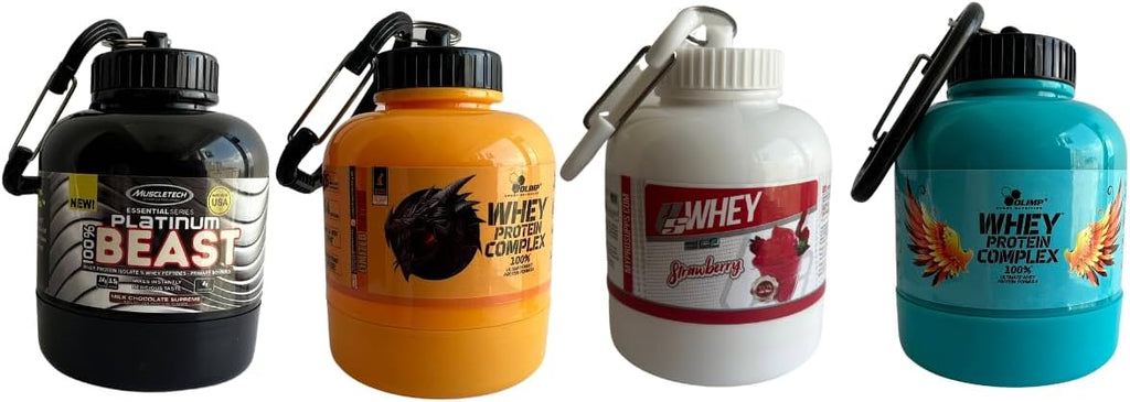 Portable 200ml 60g Powder Container Bottle R122543