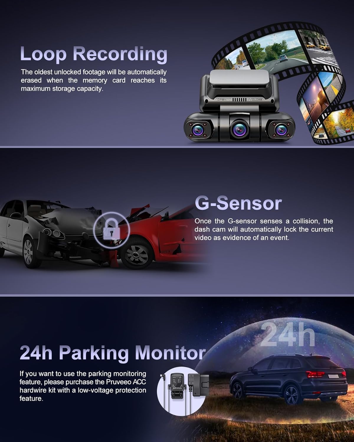 4 Channel Dash Cam with GPS WiFi N26770