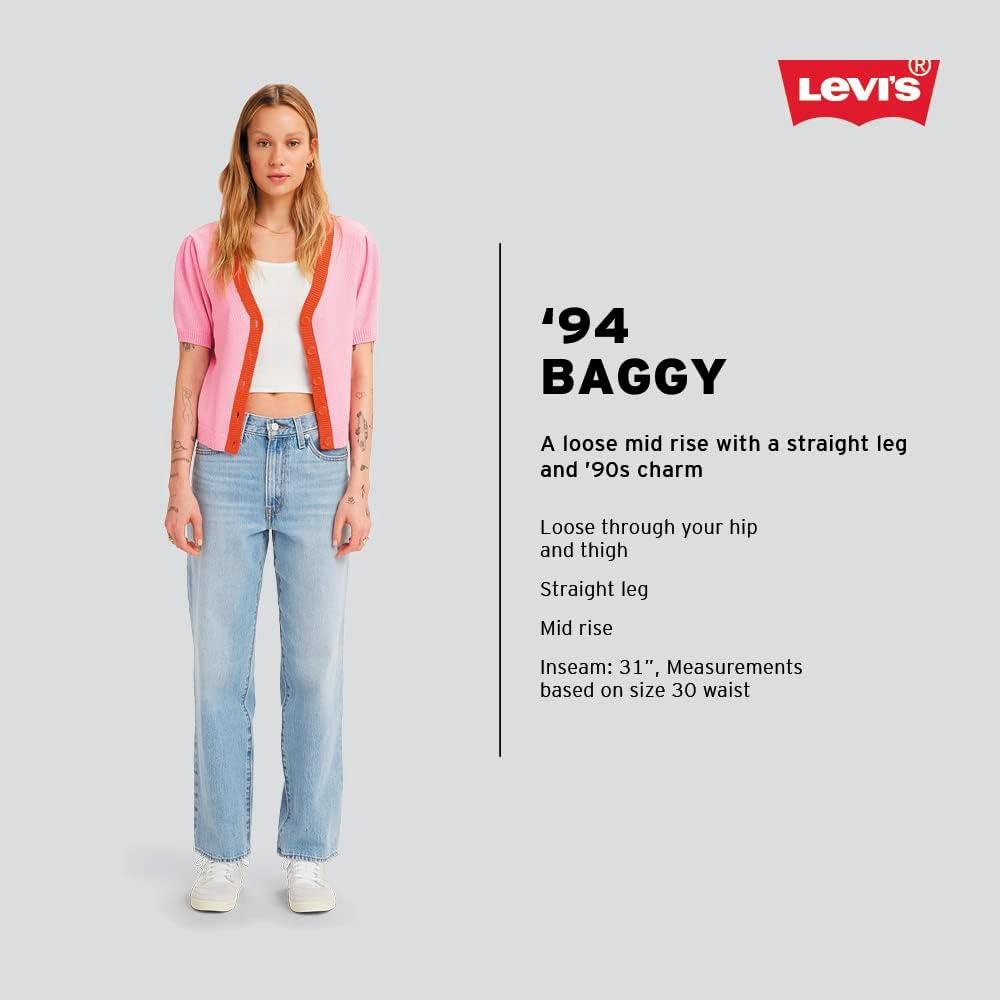 Women's Baggy Cargo Jeans L99208