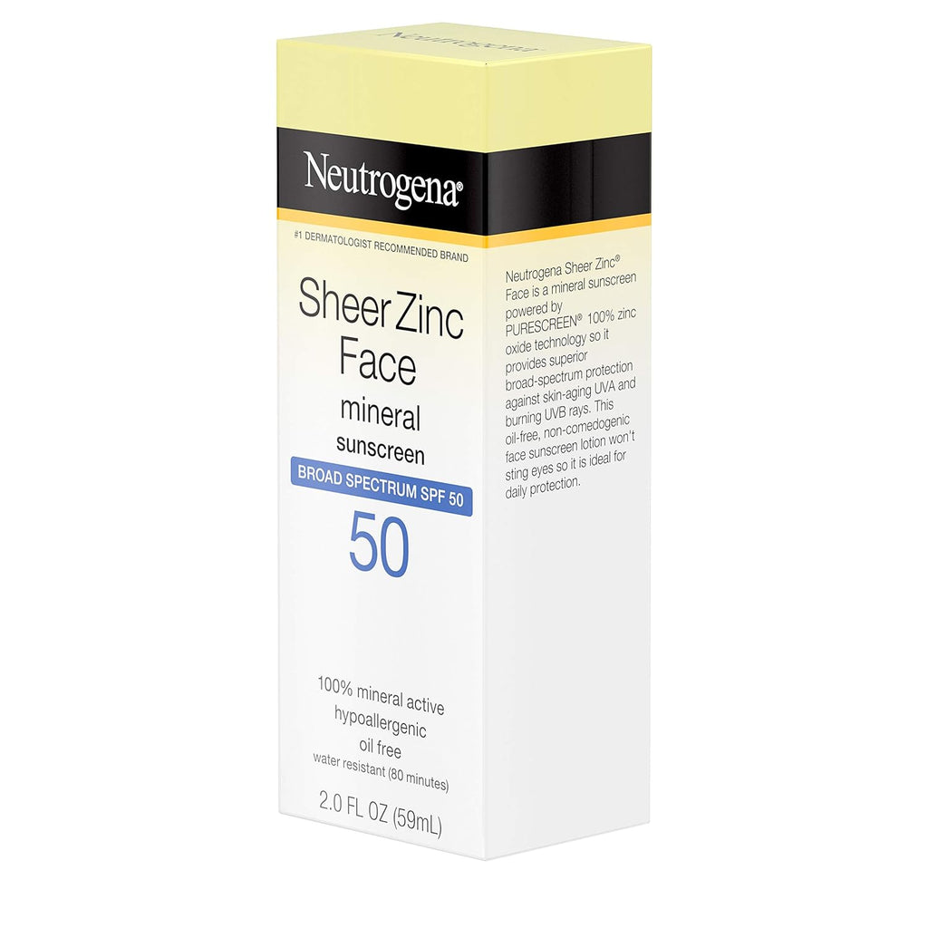 2 fl. oz Mineral Face Sunscreen SPF 50 A29317