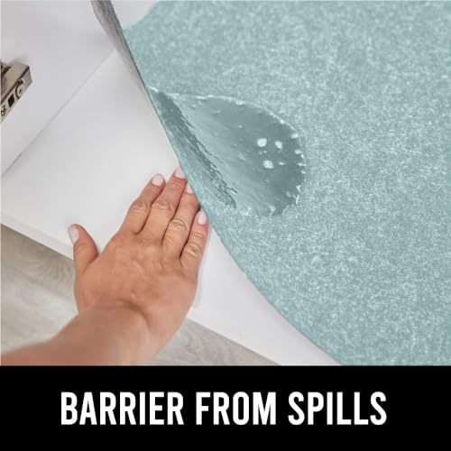 Gray 28 x 22 in Waterproof Silicone Under Sink Mat Z81405