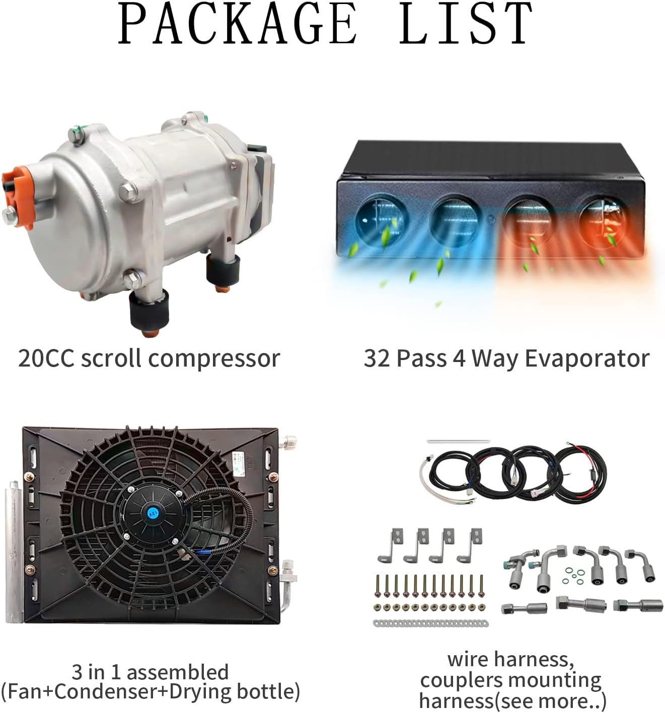 12V DC Under Dash Car Air Conditioner H758438