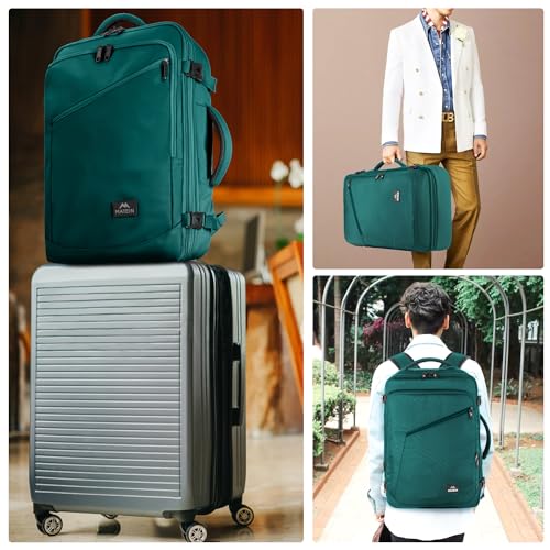 Black 27L Lightweight Expandable Waterproof Travel Backpack P8031
