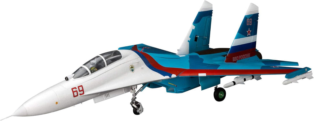 RC Airplane SU-30 Twin 70mm EDF BNF Basic 1100mm S843