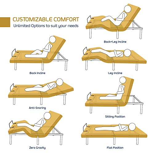 Full Size Adjustable Bed Frame S769