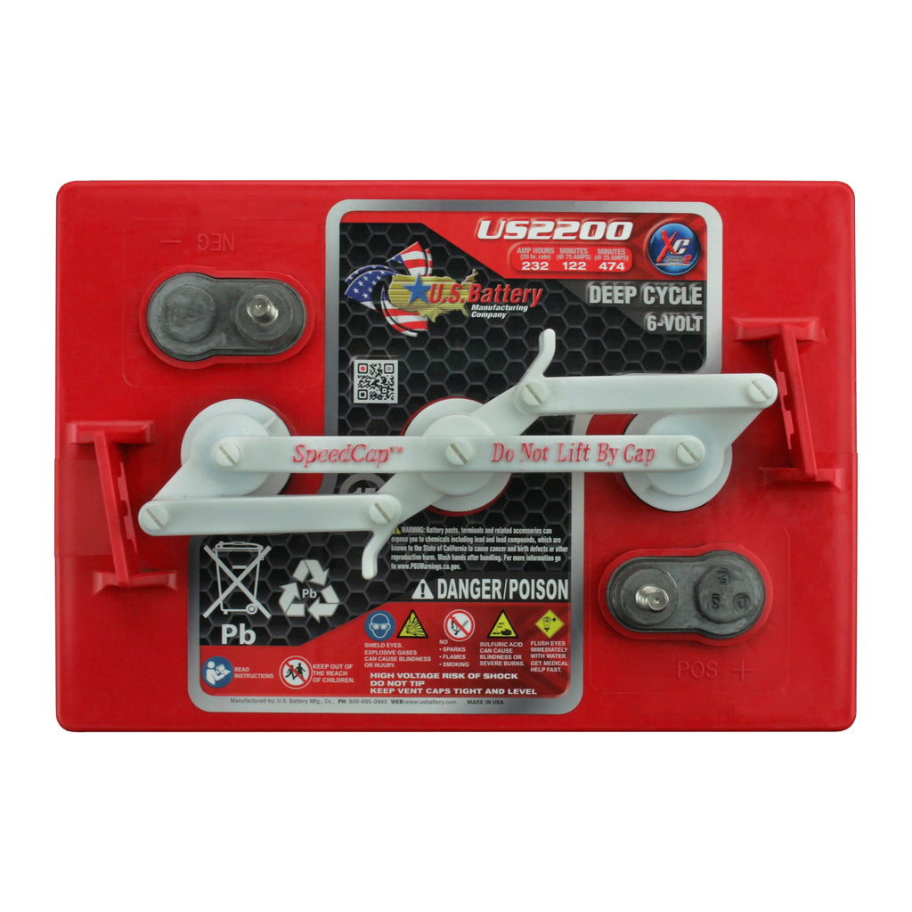 6V Deep Cycle Batteries - 4 Pack J6972