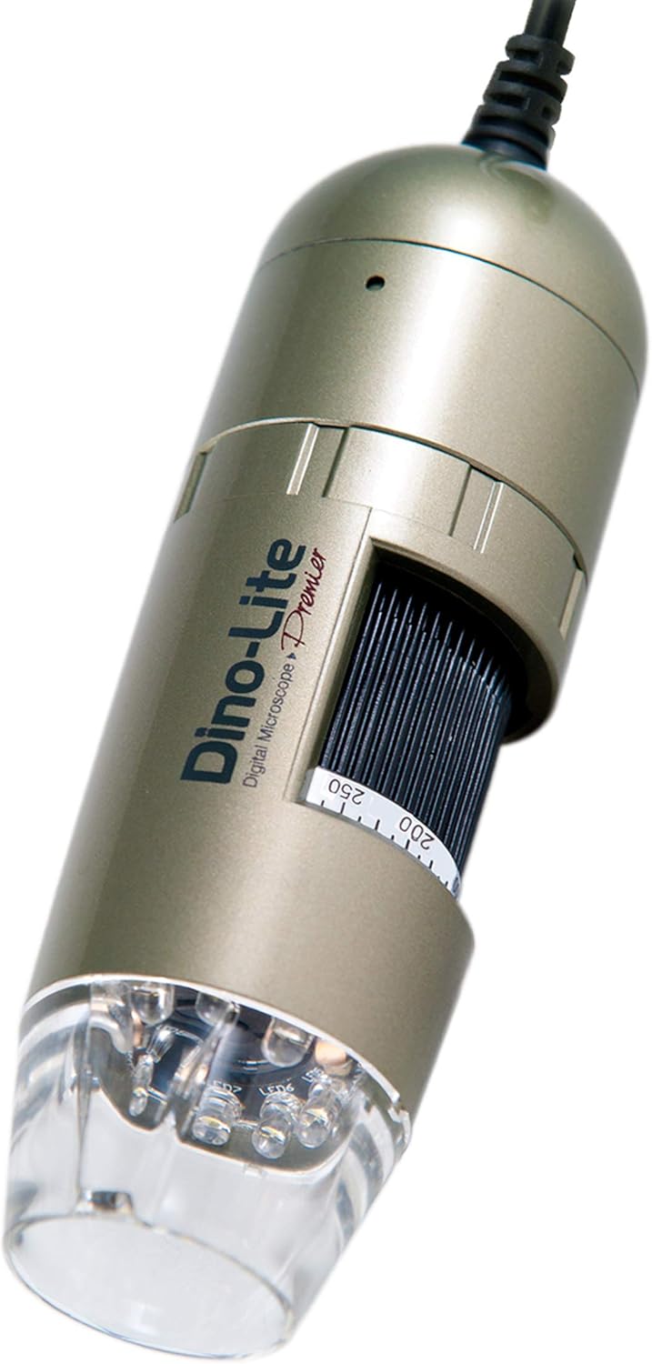 USB Digital Microscope, 1.3MP, 10x - 50x, 220x Optical Magnification T3658