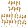 20 Pcs Red Berry Picks Artificial Christmas Decor L830