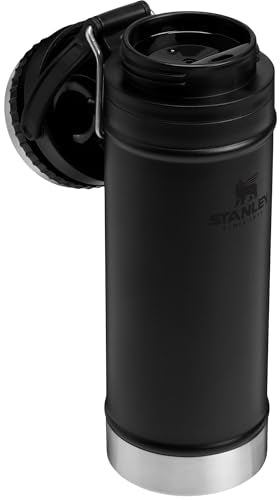 16 oz Insulated Stainless Steel Travel Mug with French Press D38905