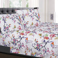 1500 Thread Count Queen Microfiber Sheet Set 4 Pieces T59242