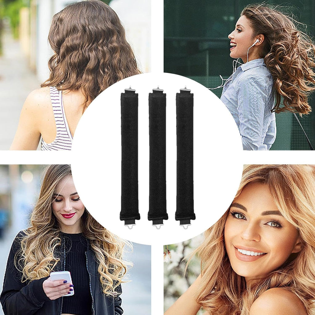 Velvet Heatless Curling Rods with Hook P39166