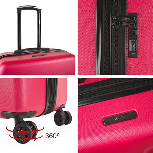 Hard Shell ABS Luggage Set of 3 Piece with TSA Combination Lock L986