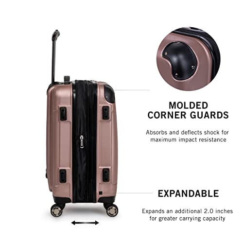 Seafoam 20-Inch Carry On Hardside Suitcase W9198
