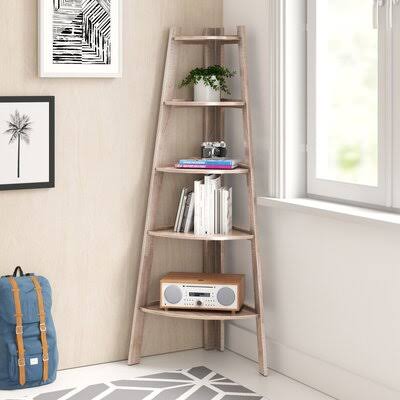 Black Corner Unit Bookcase K771