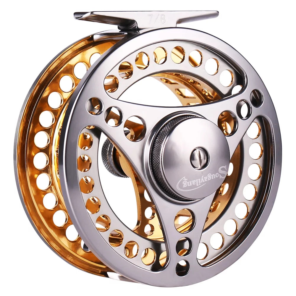 2+1 BB Fly Fishing Reel with Aluminum Alloy Body J348