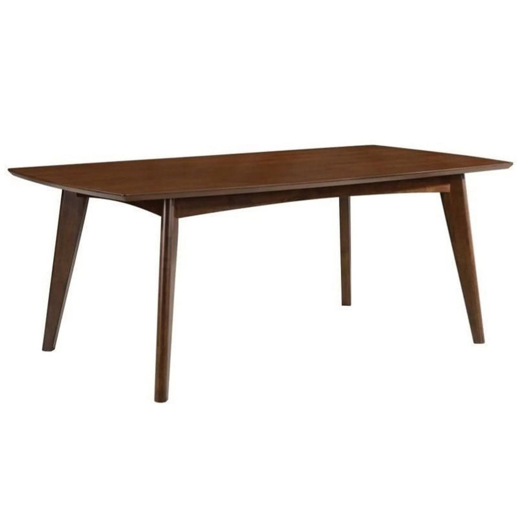 5 Piece Dining Table and 4-Chair Set in Dark Walnut F351