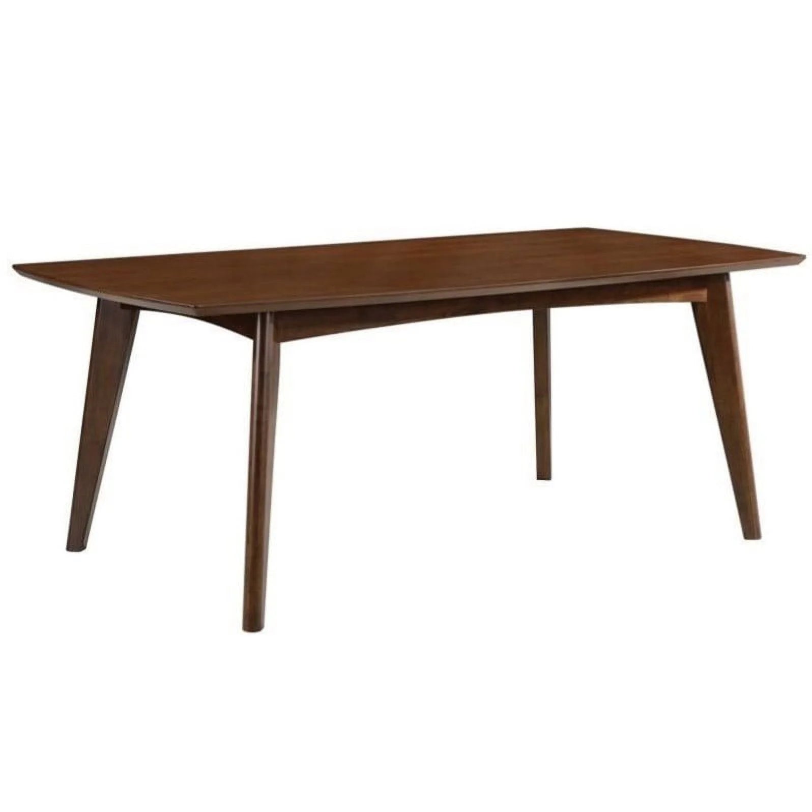 5 Piece Dining Table and 4-Chair Set in Dark Walnut F351
