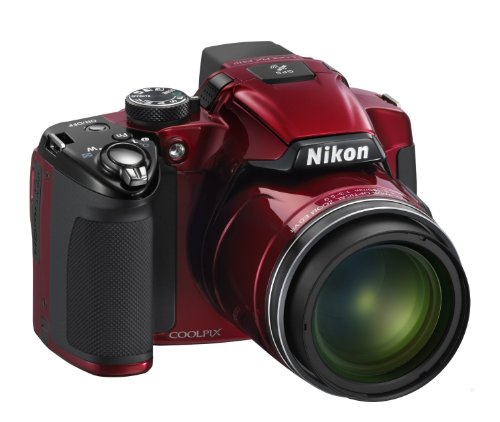 Red 16.1 MP Digital Camera with 42x Zoom F637