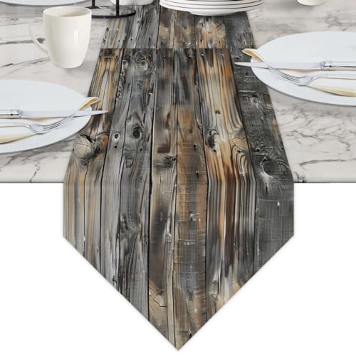 13x60 Inch Wood Table Runner A237599