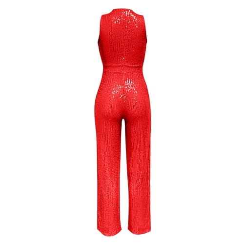 Sequin Sparkly Off the Shoulder Slim Jumpsuit M302