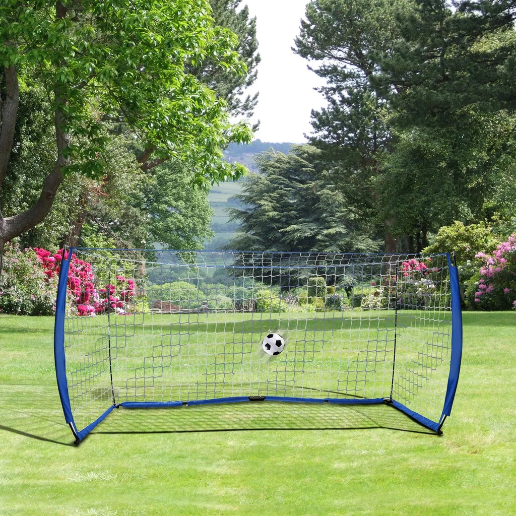 Blue 12 ft x 6 ft Portable Soccer Goal S69266