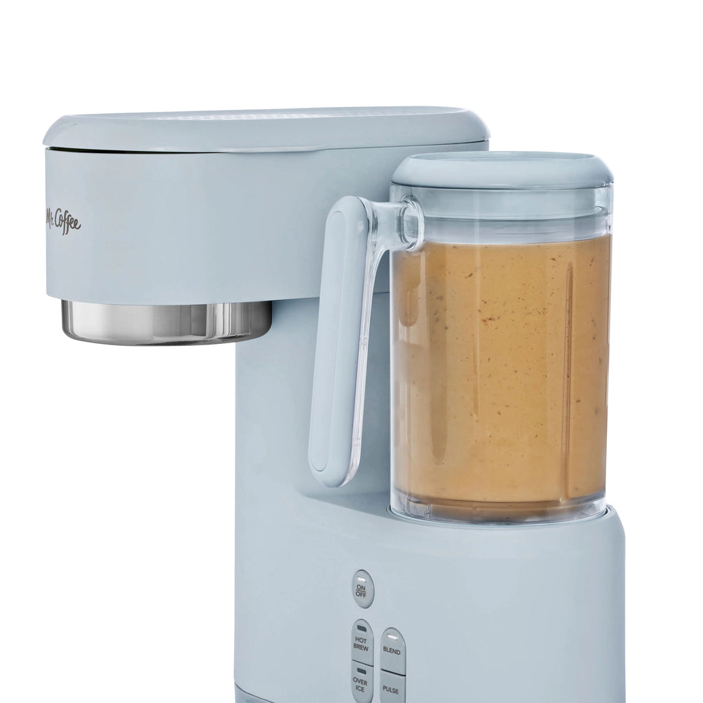 Light Gray Single-Serve Coffee Maker T64837