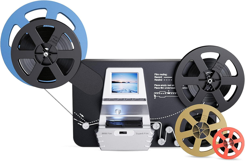 8mm Super 8 Film Scanner Converter with 2.4 LCD H521