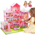 Large Dollhouse with Lights Furniture & Accessories X674