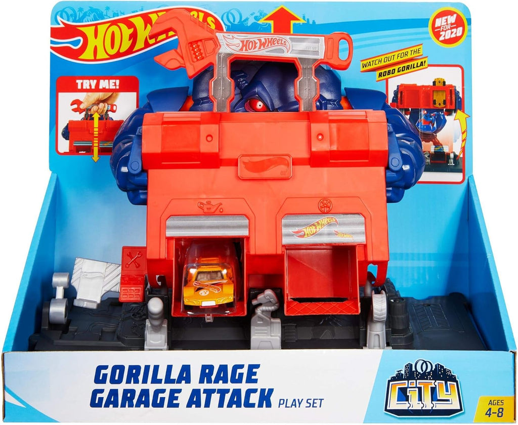 Gorilla Rage Garage Attack Playset S1542