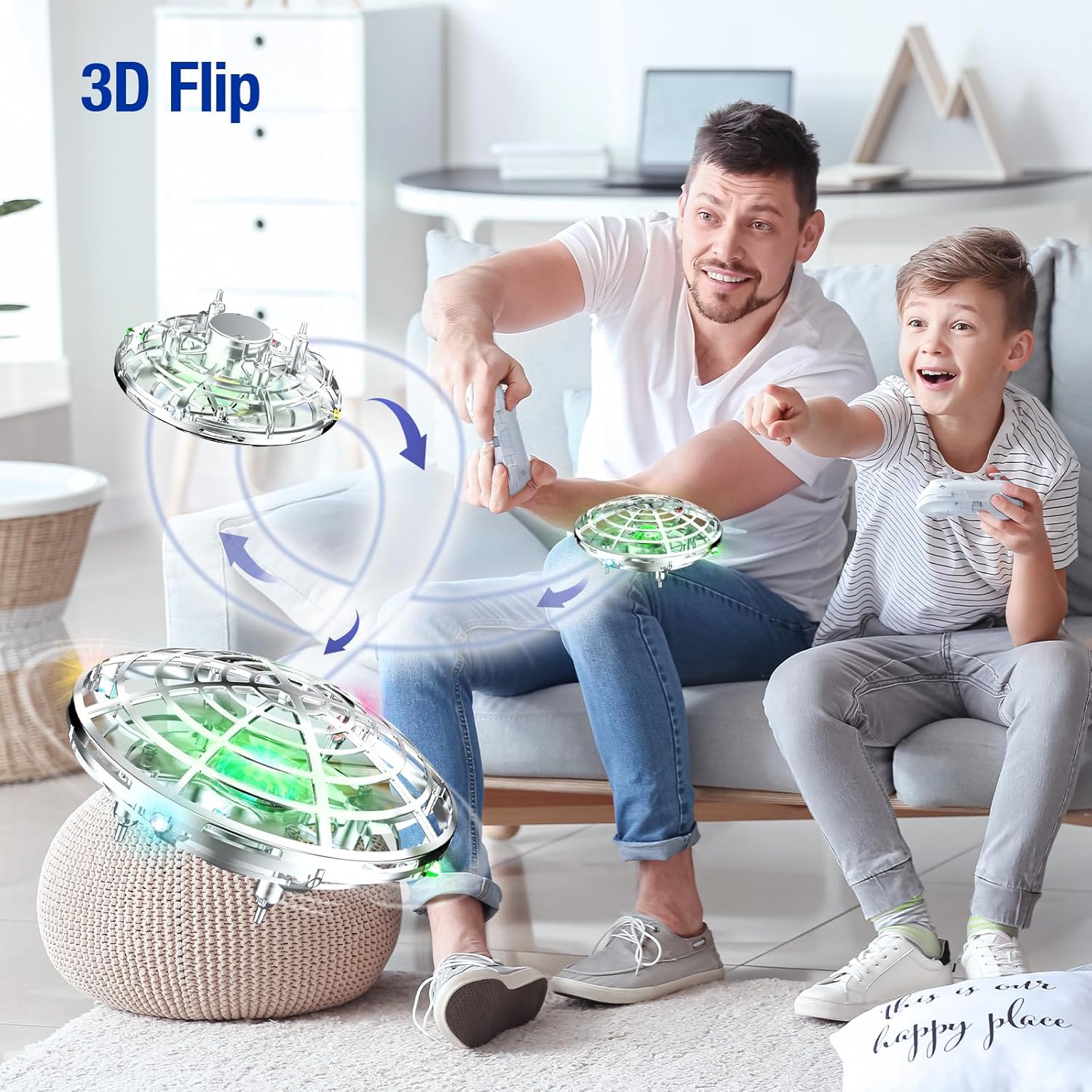 Mini Drone with LED Light, Quadcopter Indoor M248128