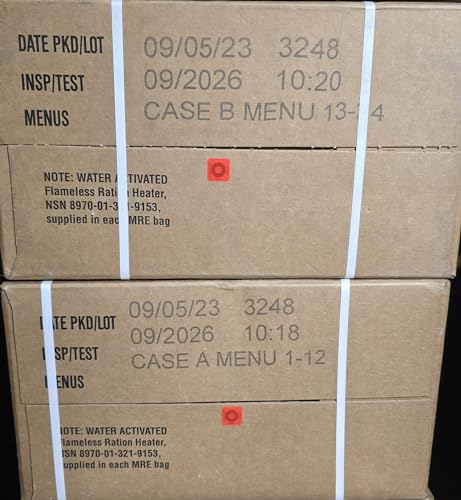 MRE Case – Military MRE Random Case U858