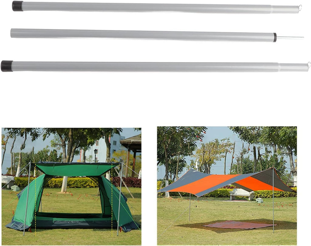 Telescoping Adjustable Iron Tarp Poles T190