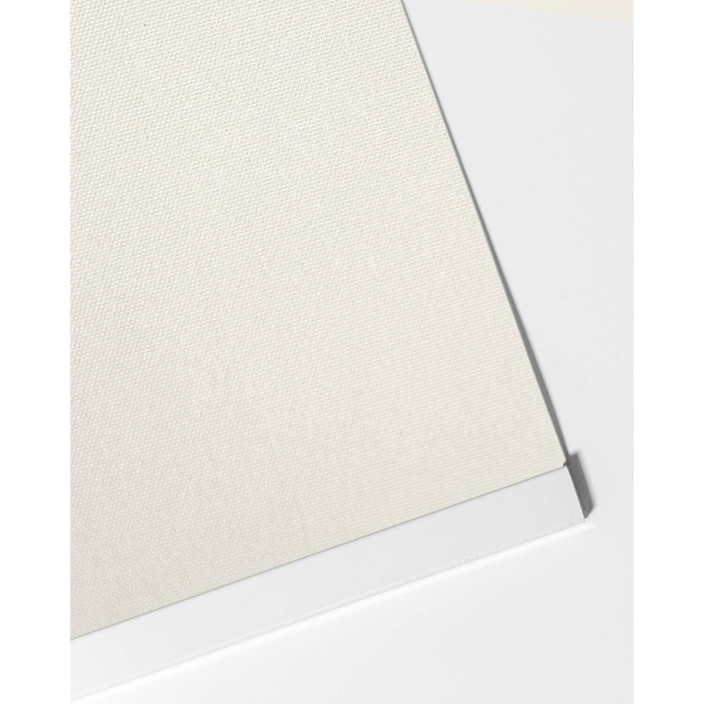 Blackout Adjustable Sliding Panel Track Blind, Up to 86 inchw x 96 inchh, Ivory F888