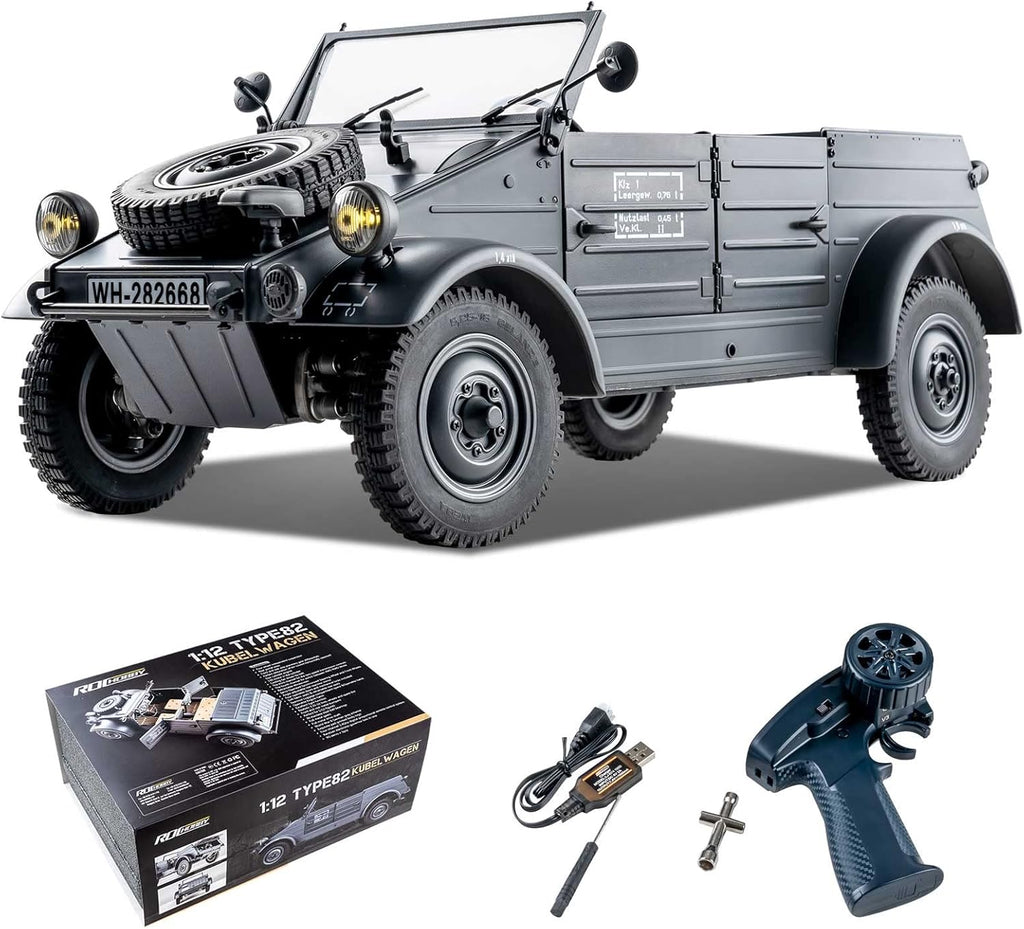 1/12 Kubelwagen Type 82 RC Rock Crawler T634