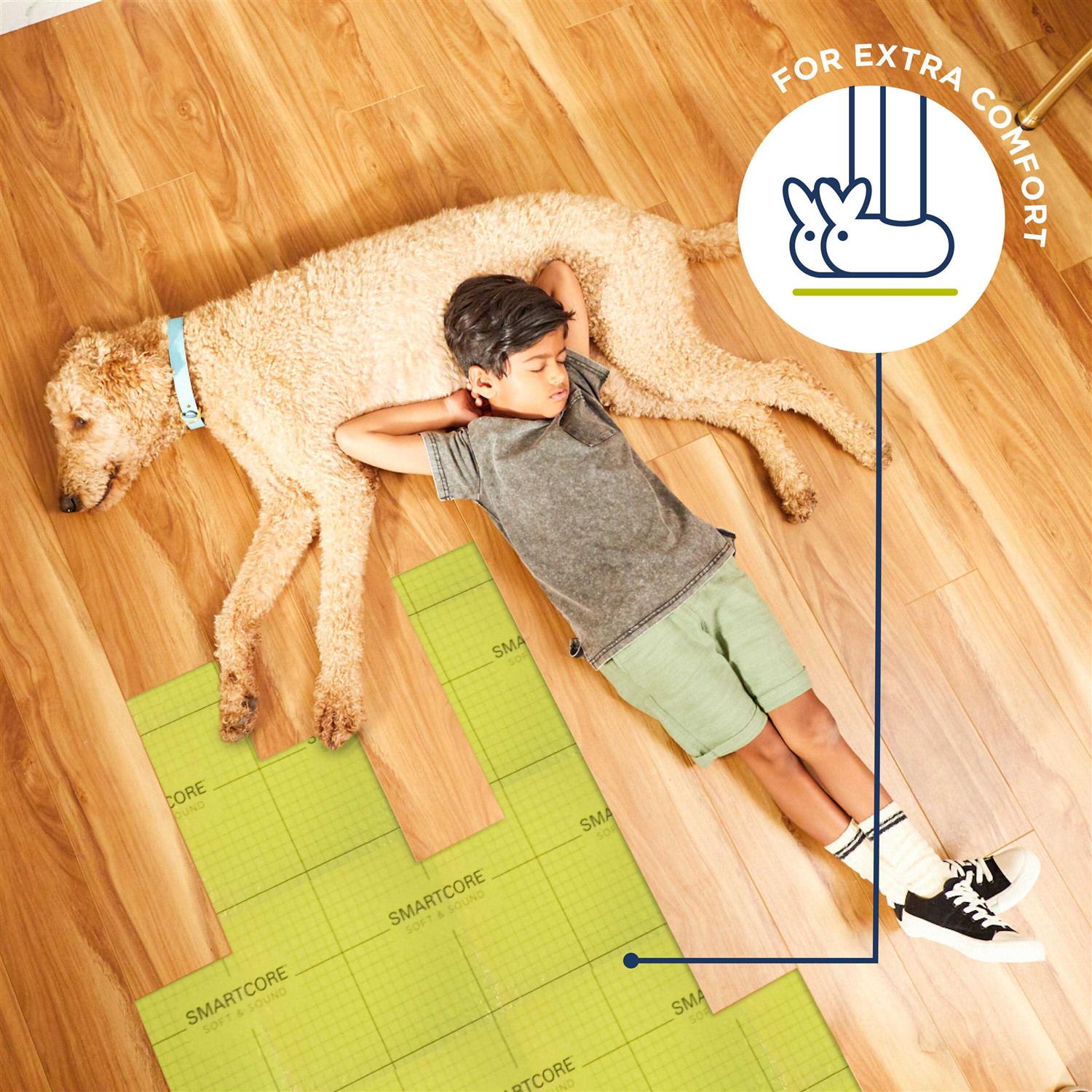 25.7-ft x 3.9-ft x 1.5-mm Foam Flooring Underlayment Q79172