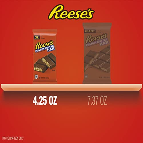 4.25 oz Milk Chocolate Peanut Butter Candy Bars, 12 Count R61235