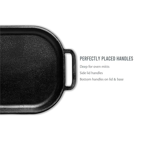 Cast Iron Bread Pan with Lid I516