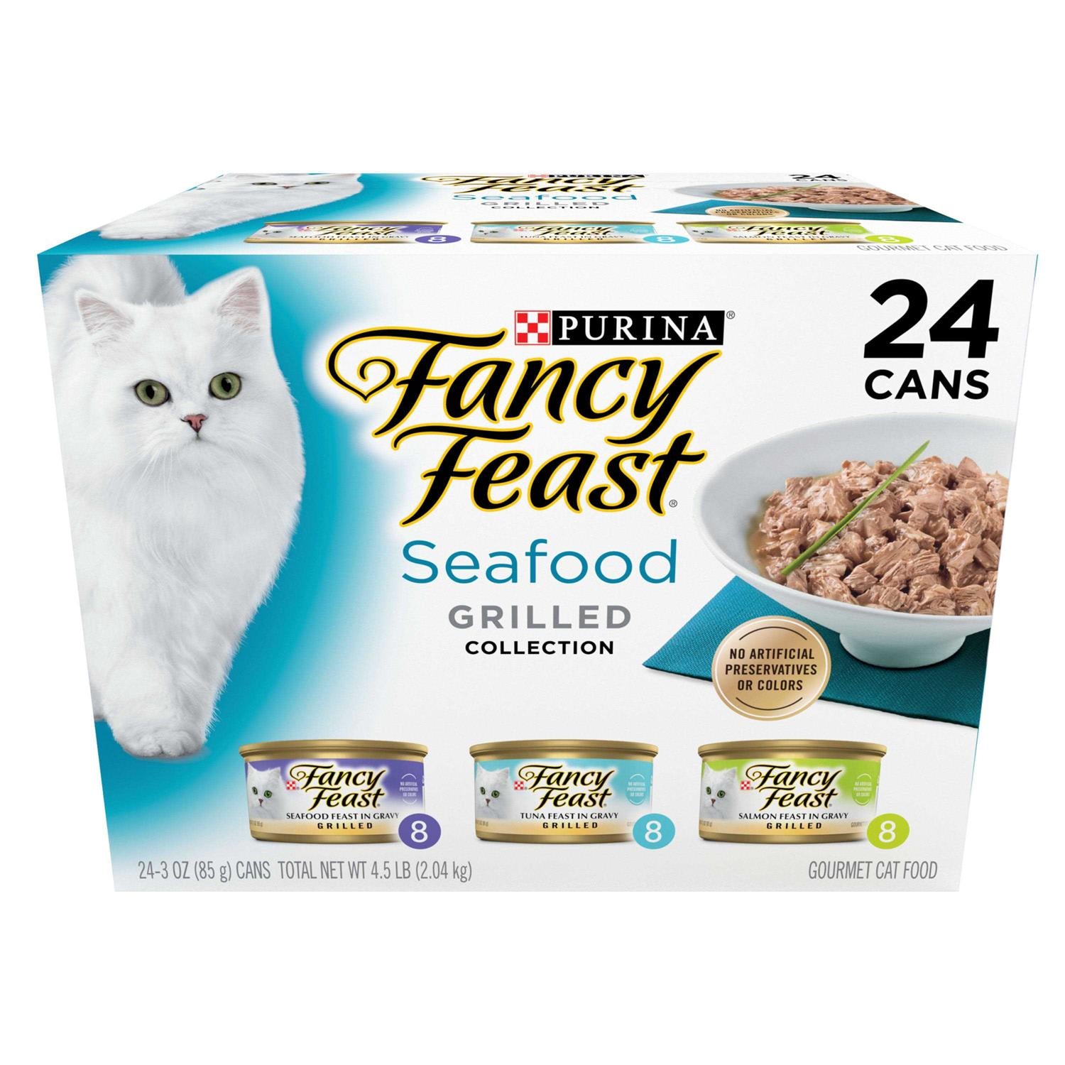 Seafood Grilled Wet Cat Food Z625959