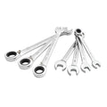 7 PC SAE Reversible Ratcheting Wrench Set I40437
