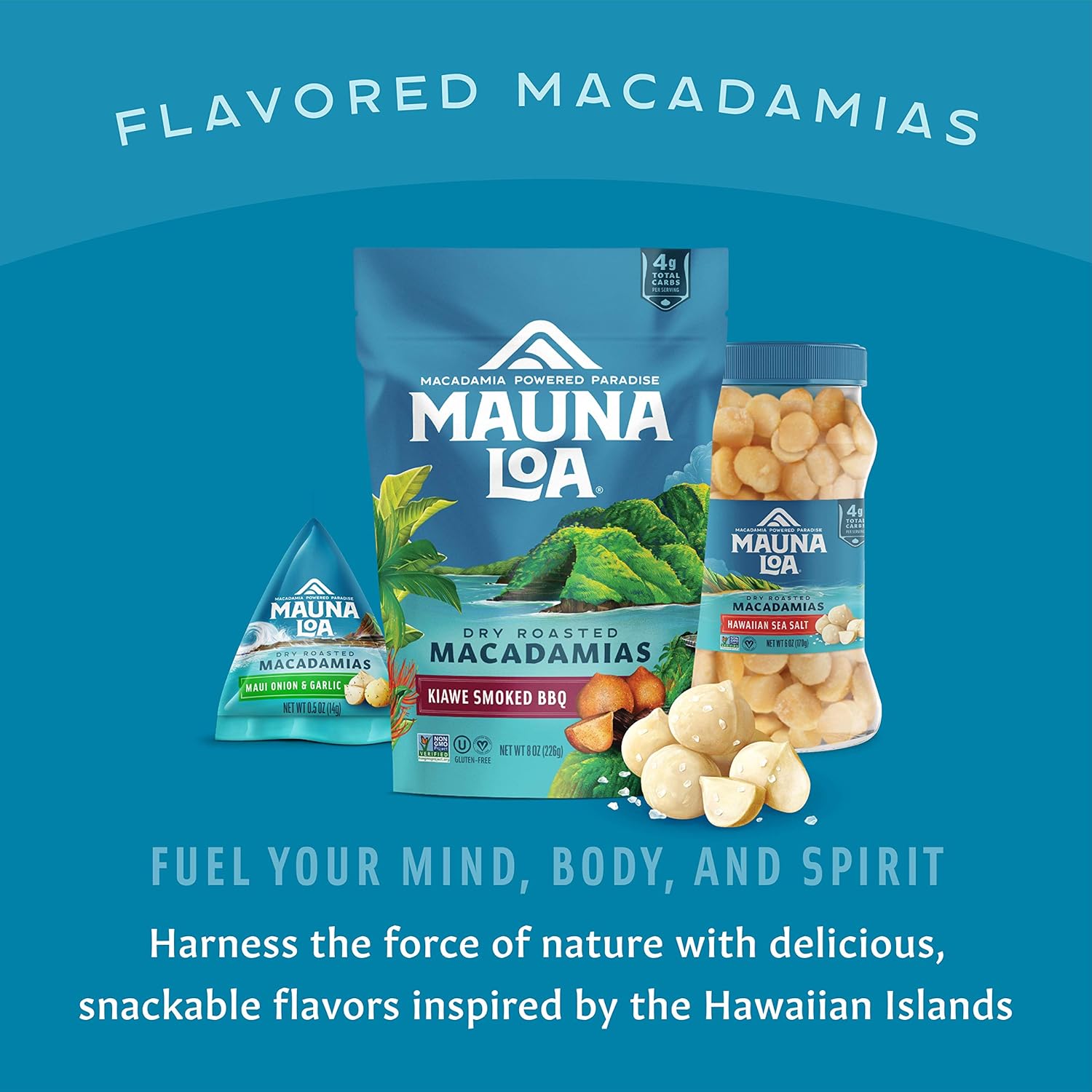 Honey Roasted Macadamia Nuts, 4 Oz S303